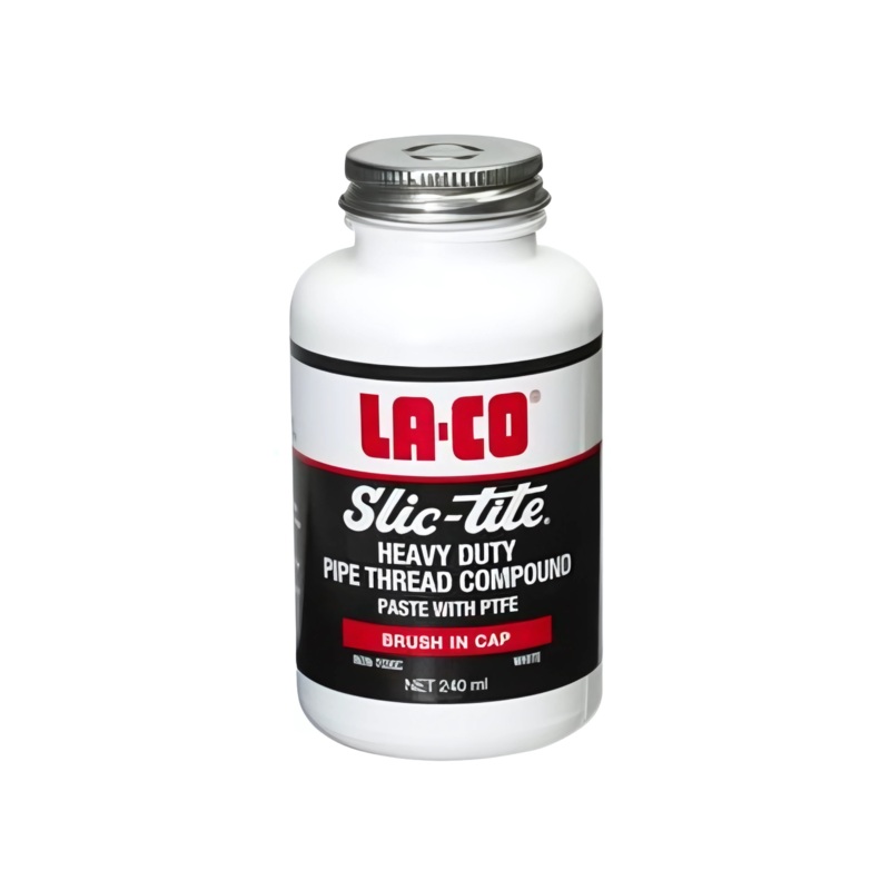 240ml Slic-Tite Pipe Thread Compound – La-Co (White) – LAC-42018