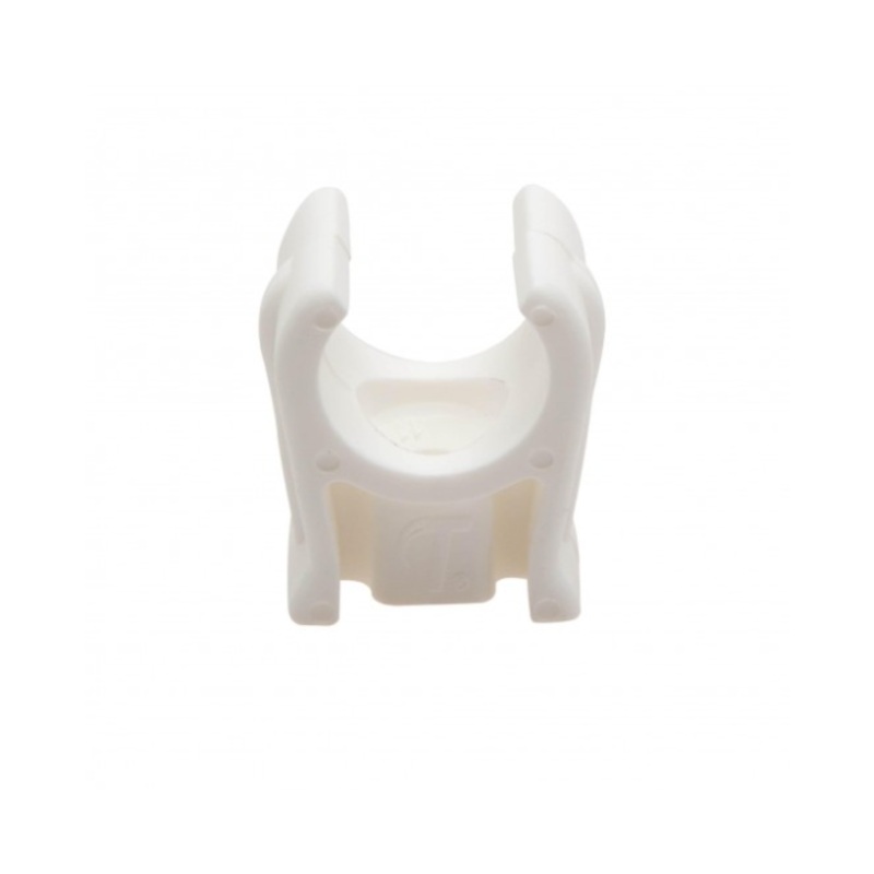 28mm Snap-in Open Pipe Clip – Talon (White)  OPS28