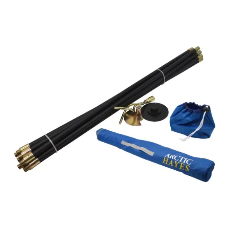 13-Piece Drain Rod Set – Arctic Hayes  (Black/Orange)  AHDR13