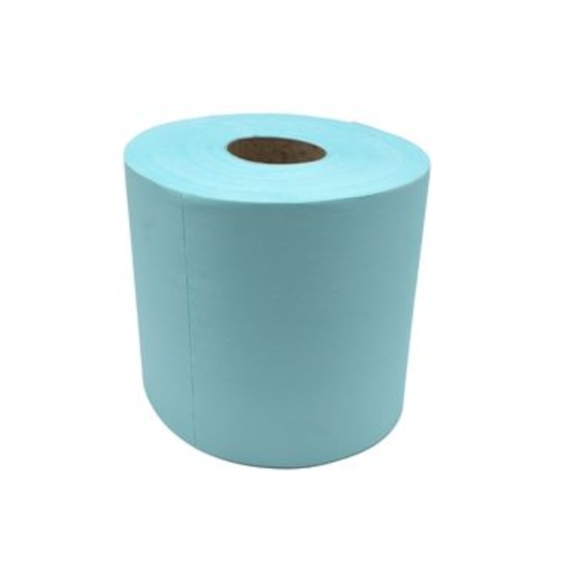 500 Sheets 240mm x 300mm Jumbo Wipe Roll – Arctic Hayes (Turquoise)   AHJRT500