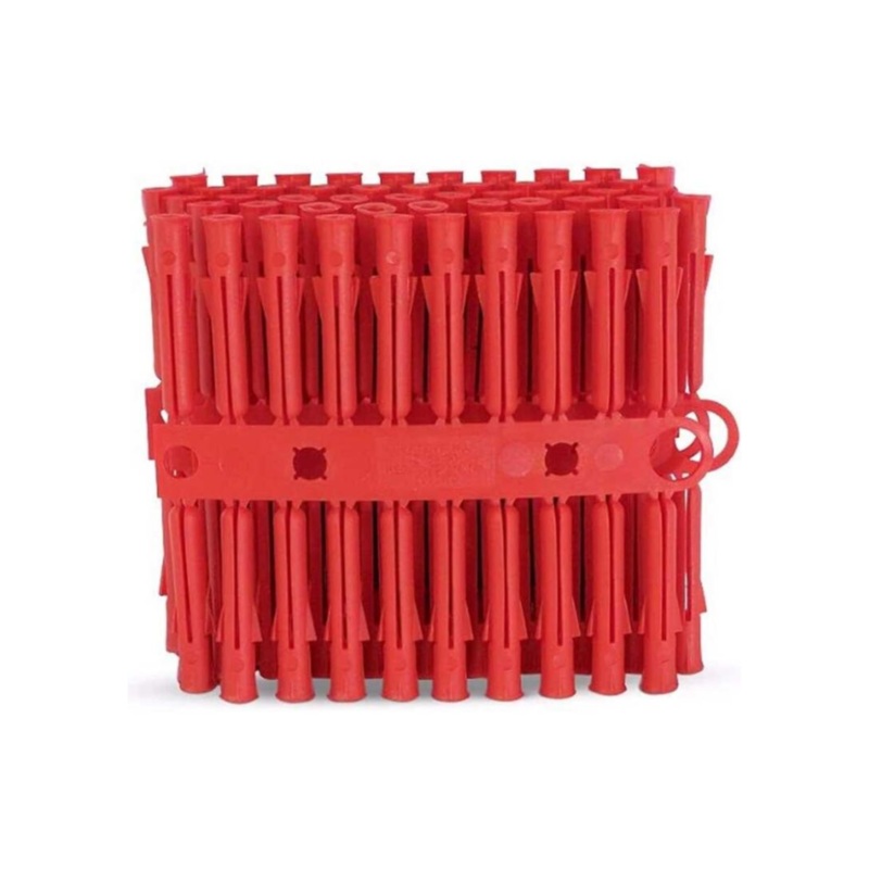 55.5mm  34mm Plastic Wall Plug P2TT / P2ES – Talon 1,000Pack (Red)  5055995540562