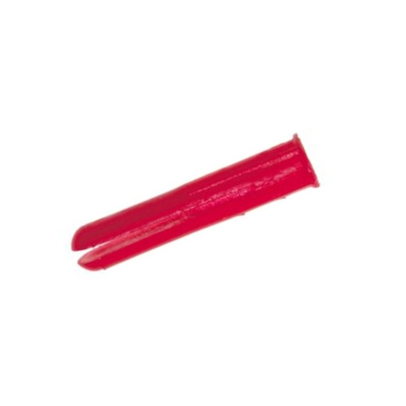 6mm Plastic Wall Plug – Owlett-Jaton (Box of 100) (Red) – FJARP