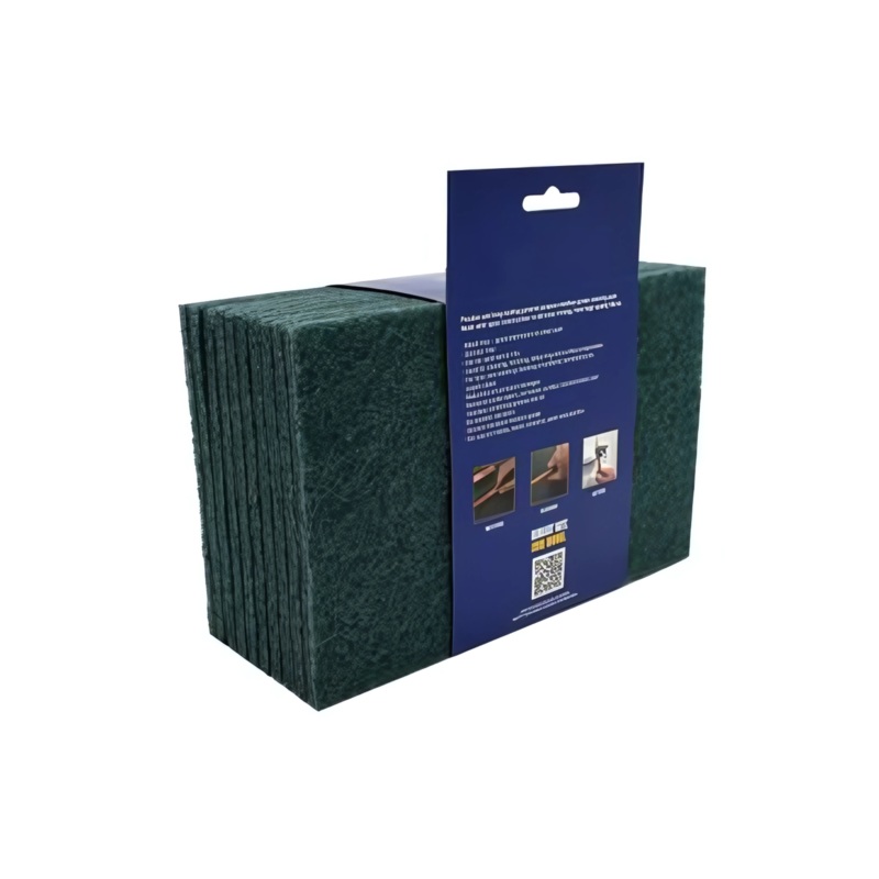 Pack of 10 Abrasive Scour Pads – Arctic Hayes (Green) – ASPG10