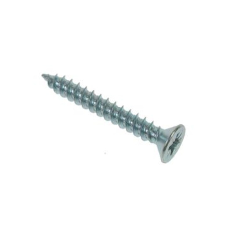 Unbranded Screw Pozi Countersunk Zinc Plated (Box of 200) 2 1/2 – 535923NEW