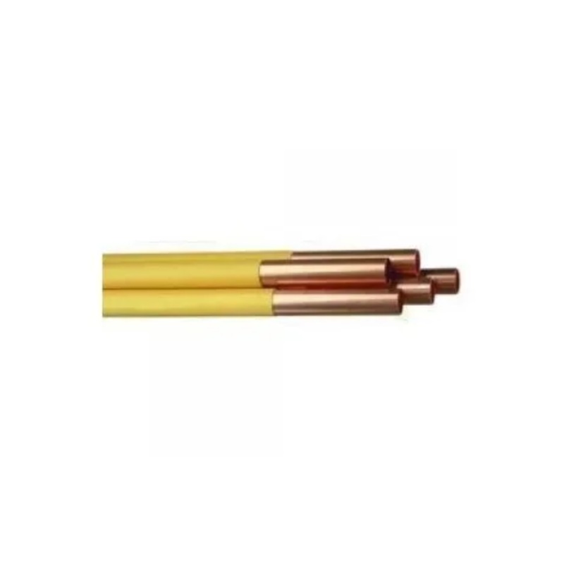 15mm x 25M PVC Coated Copper Coil – Lawton (Yellow) – TYPVCY01525