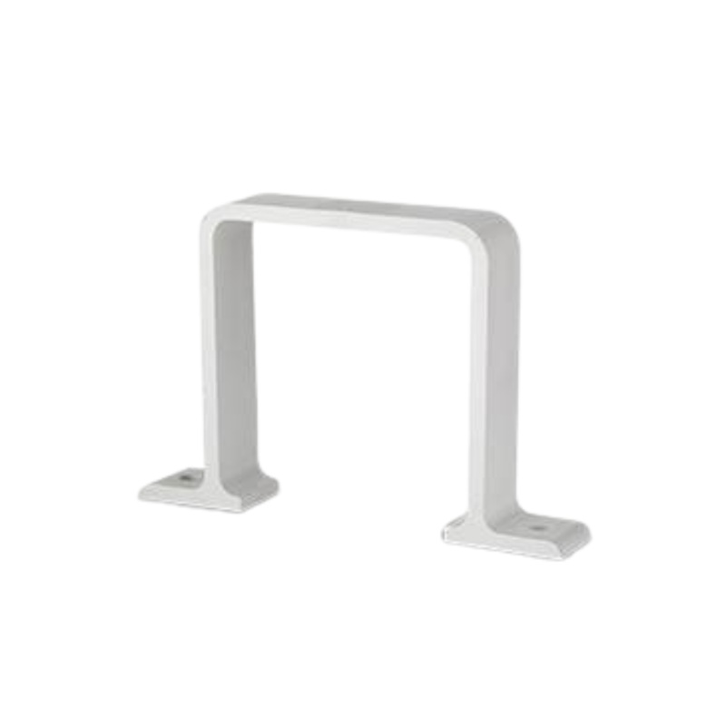23.6mm Square Line Pipe Bracket Flush Mount – Polypipe (White)- RS236W