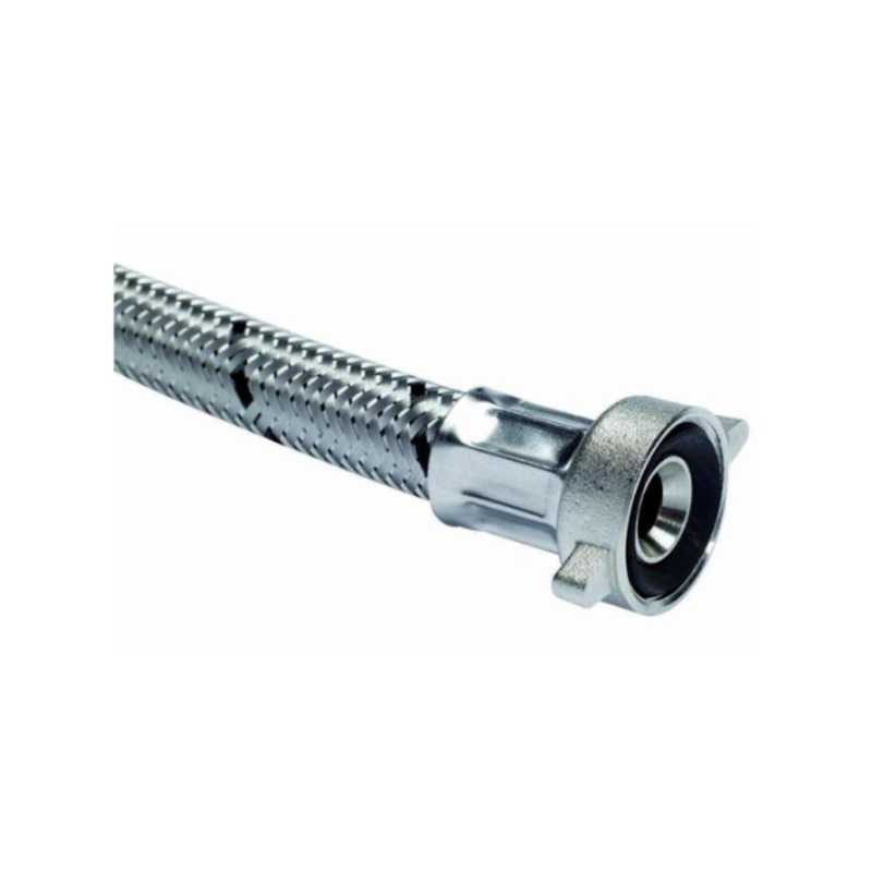 300mm x 15mm x 1/2 Flexible Hose Tap Connector – Polypipe (Metal) – FIT6815