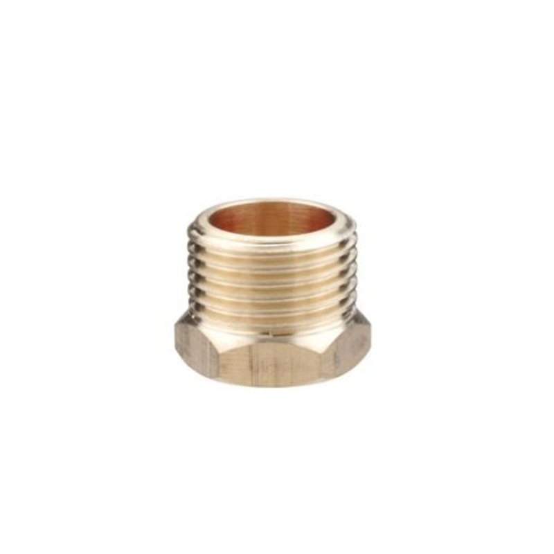 Brass adaptor and washer 1/2 x 3/8