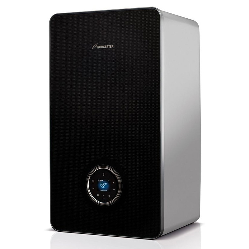 Worcester Greenstar 8000 Style Combi Gas Boiler 45kW (Black)  High Efficiency Heating Solution