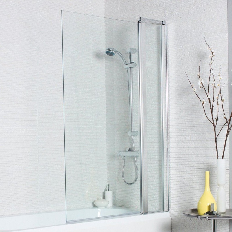 Koncept Straight Screen Square Edge w/ Extension Panels