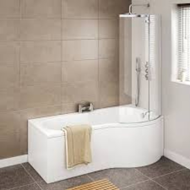 P Shape Bath, Screen & Panel|P – Shape Right Hand Bath|P- Shape Left Hand Bath