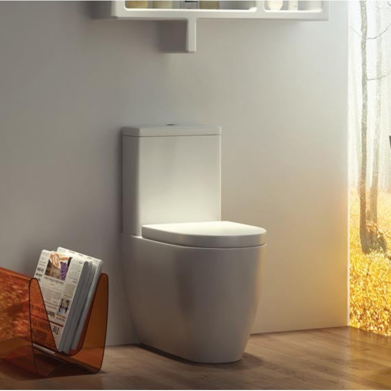 Geneo Close Coupled Toilet With Soft Close Seat