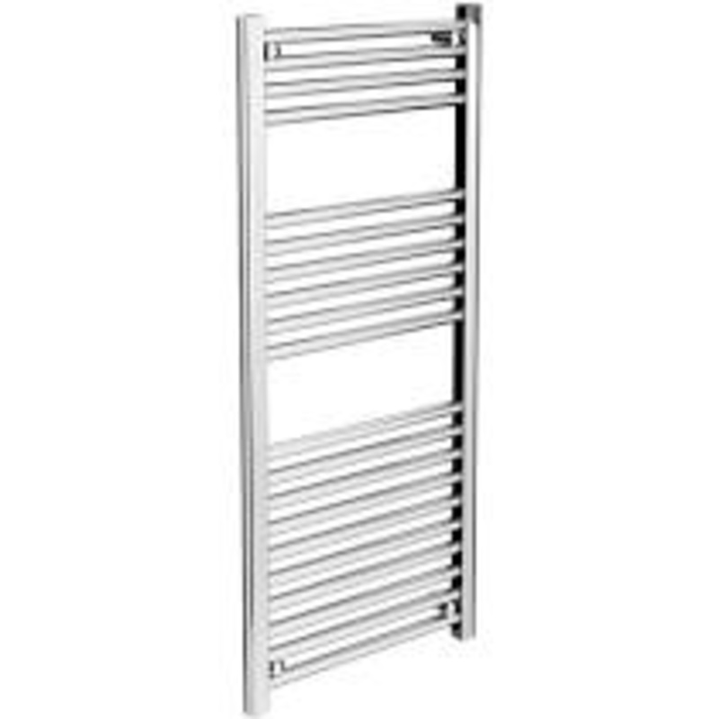 400H x 1600L 22mm Straight Chrome Towel Rail
