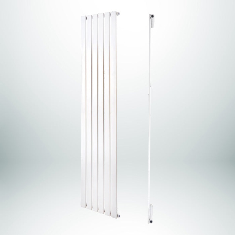 ARIES Single Vertical White 1800mm(H) x 452mm(W) Designer Radiator
