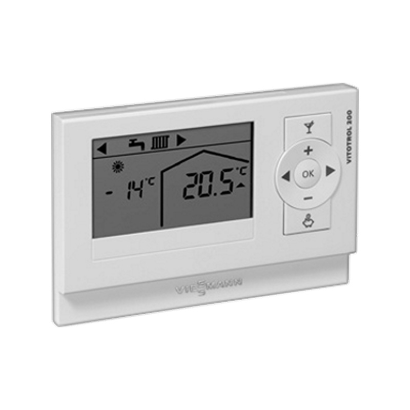 Viessmann Vitotrol 200-E hard wired remote control unit (PlusBus) – max two Vitotrol per boiler  – Z017415
