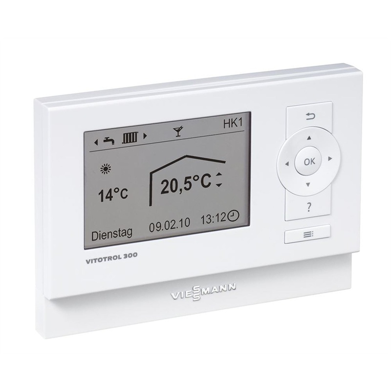 Viessmann Vitotrol 300A remote control with LCD display for up to 3 heating circuits (in conjunction with weather compensation Vitotronic 200)  – Z008342