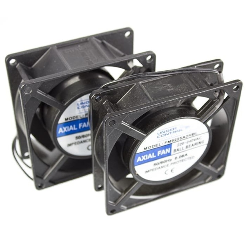 Axial Fans 80x80x38mm 230vac