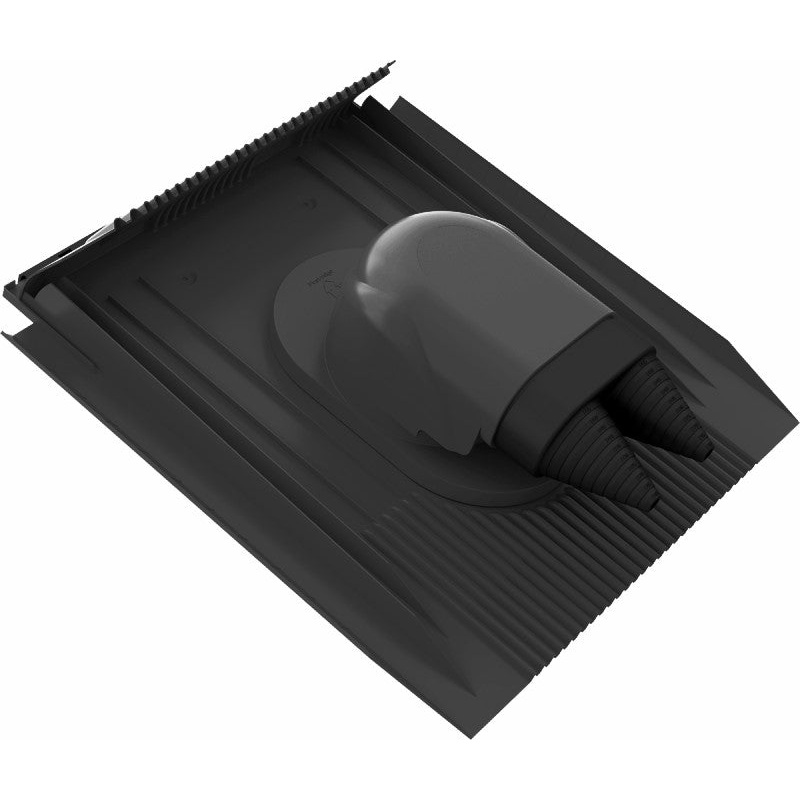 Viessmann Roof flashing for pantiles for flow and return pipes (black)  – ZK02014