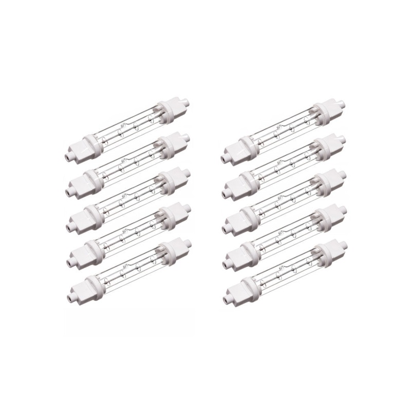10 Pack Food Safe Warming Catering Gantry Heat Lamps 200W 118mm R7S
