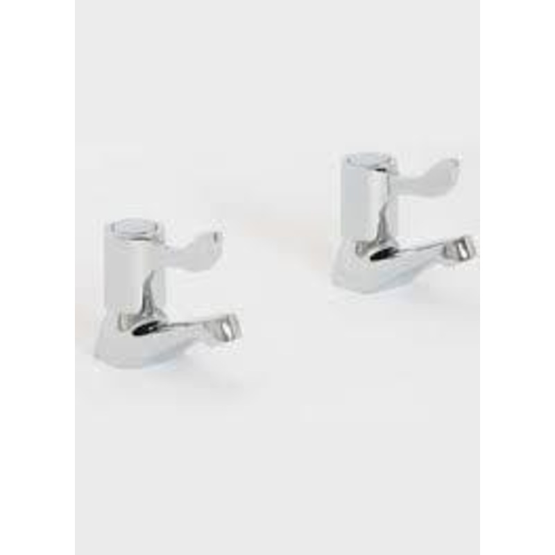 10110 Plumbstore Lever Basin Taps (pair)