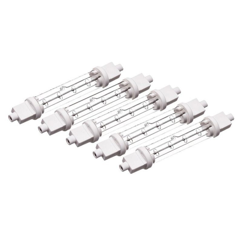 5 Pack Food Safe Warming Catering Gantry Heat Lamps 200W 118mm R7S