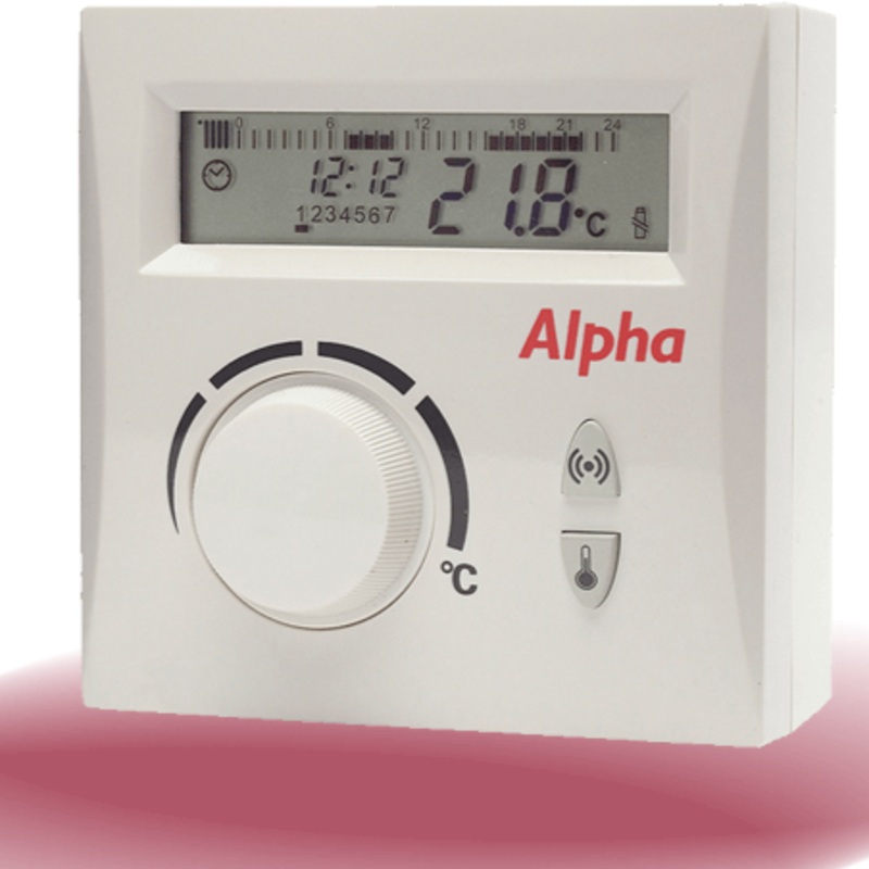 Alpha 7 Day Wireless Digital Easystat Thermostat 7.2000050