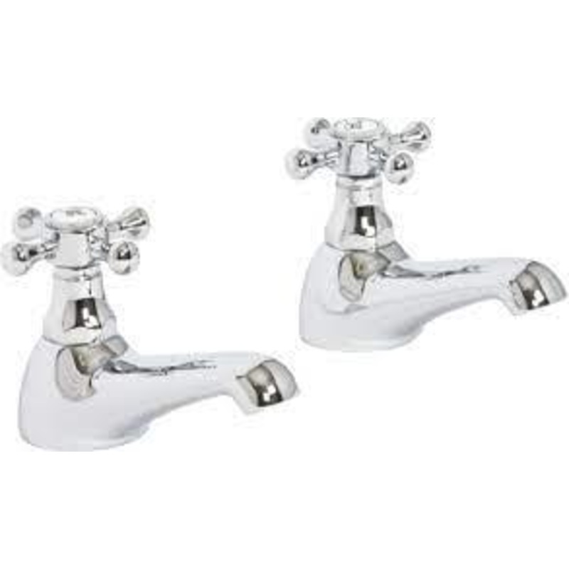 14810 Plumbstore Traditional Basin Taps (pair)