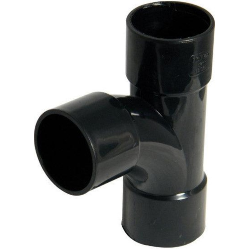 WS22B – Floplast 32mm Swept Tee – Black
