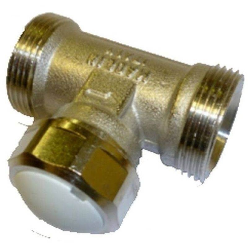 1/2  Manual Lockshield Regulation Straight For 15mm Copper P