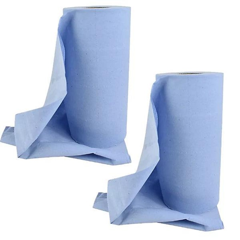 Blue Paper Roll 3-Ply (97 Sheets)