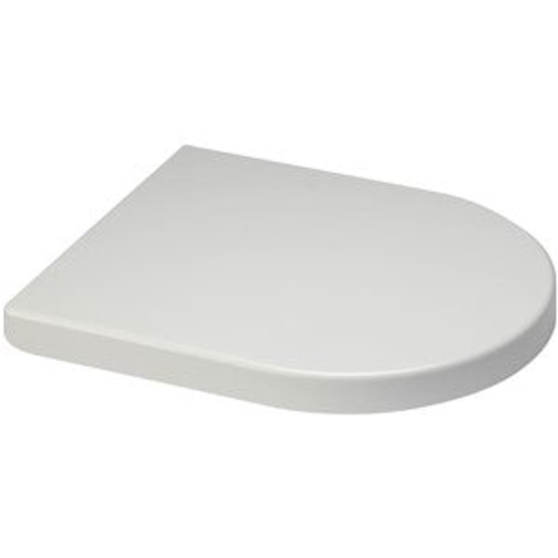 88210 – Euroshowers – Short D One Toilet Seat – Soft Close – White