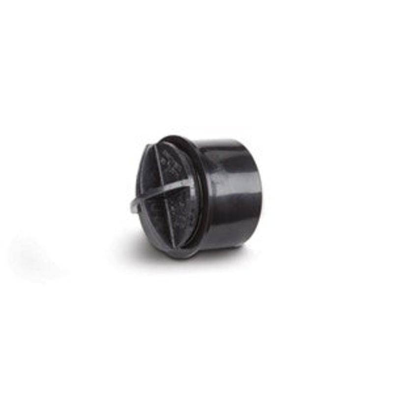 WS30B – 40mm Abs Screwed Access Plug Black