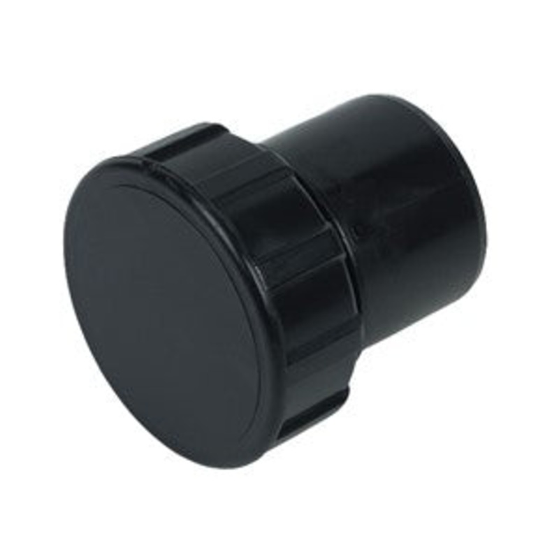 WS31B – FloPlast – ABS Access Plug – Black – 40mm