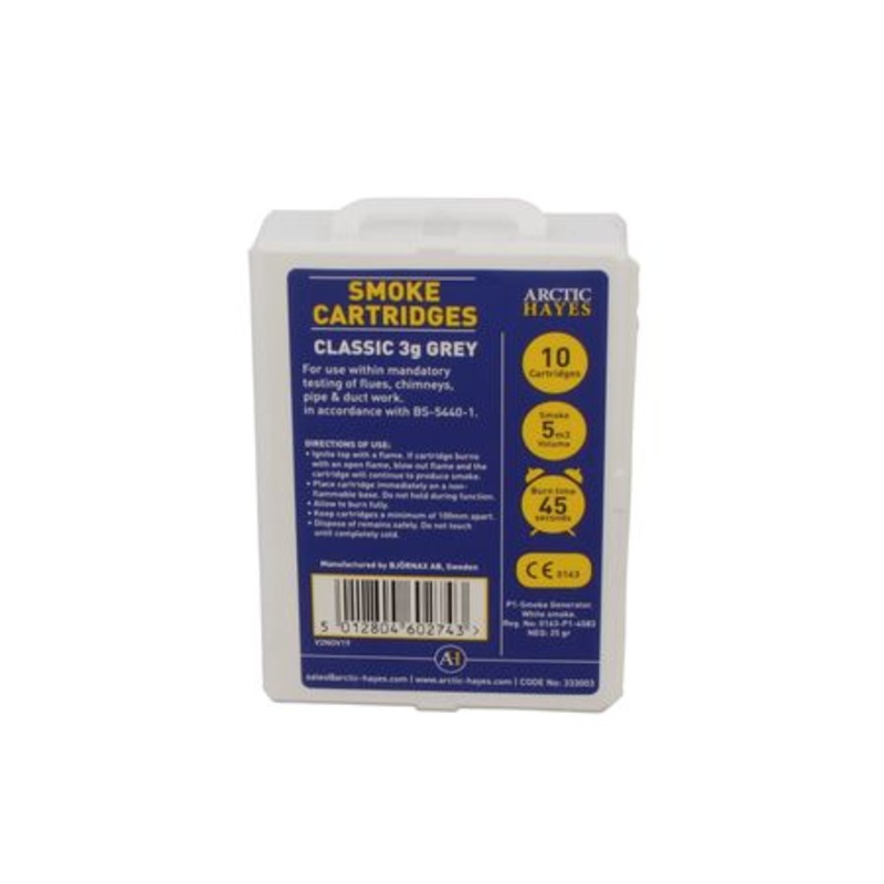 A333003 – Arctic Hayes – Classic 3g – White Smoke Cartridges – 10 Pack