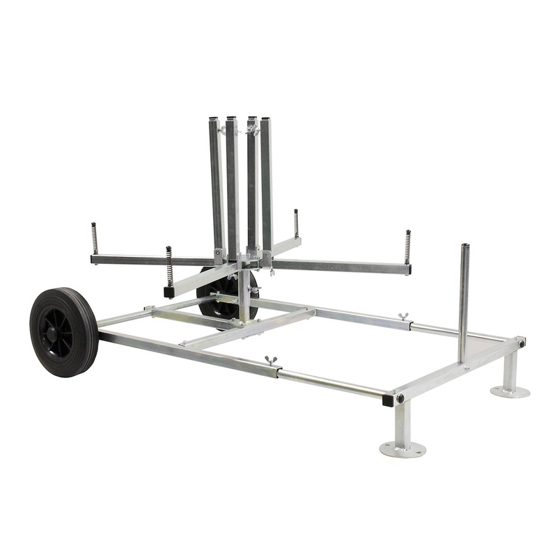 Alpex pipe uncoiler De-Coiler mobile for coils up to 600m
