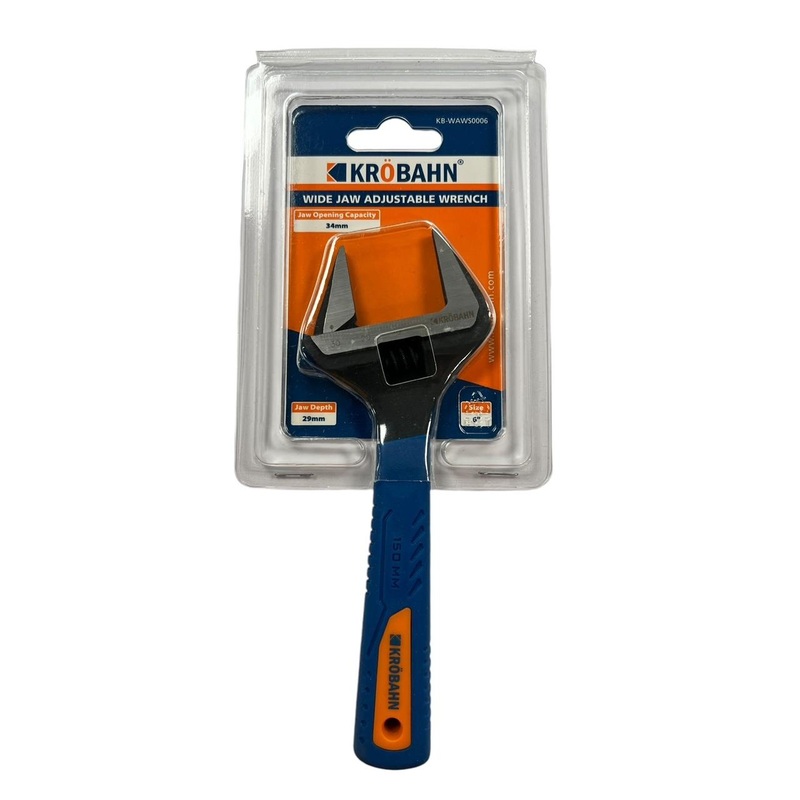 KB-WAWS0006- Wide Jaw Adjustable Wrench – 6