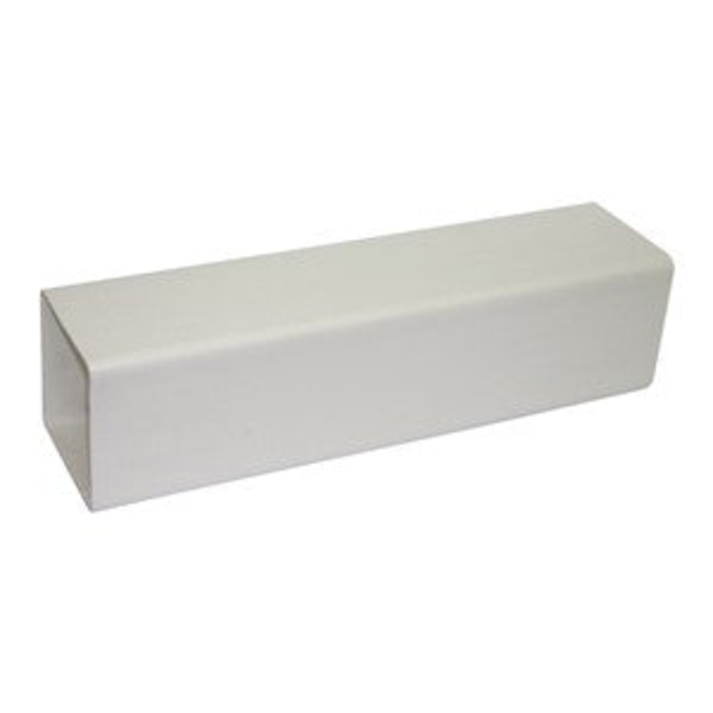 RPS4W – FloPlast – Square Downpipe – White – 4m x 65mm