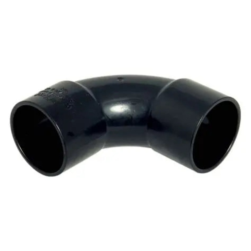 WS15B – Floplast 40mm Swept Bend – Black