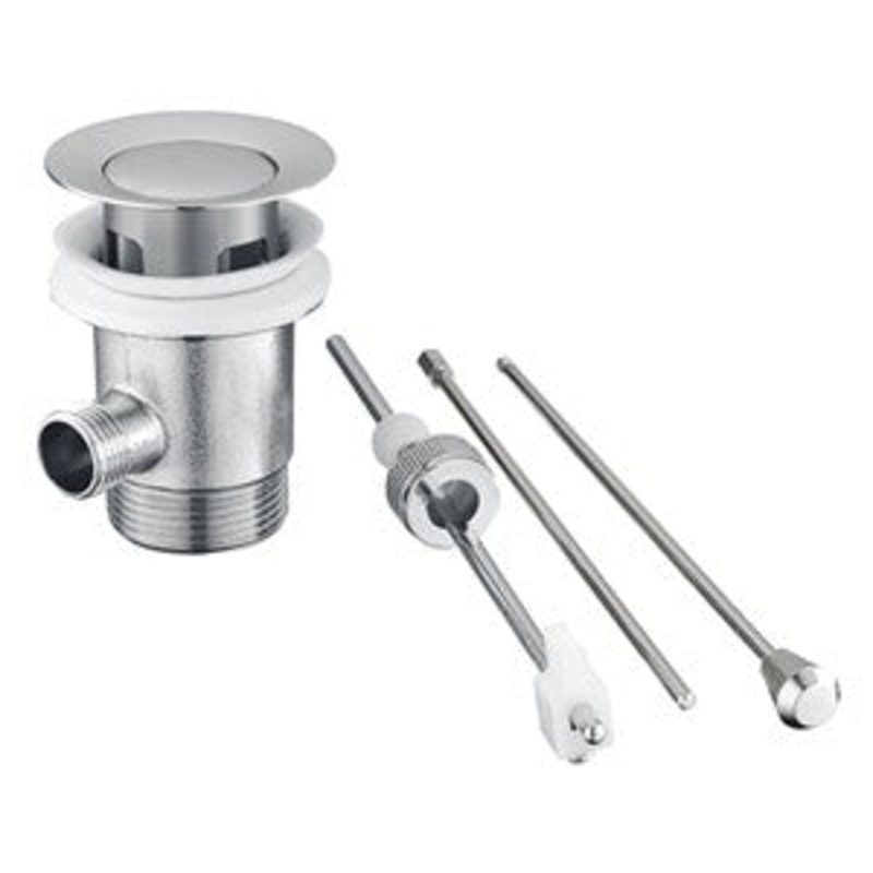 AQS581 – KeyPlumb – Lever Operated Pop Up Basin Waste – Chrome