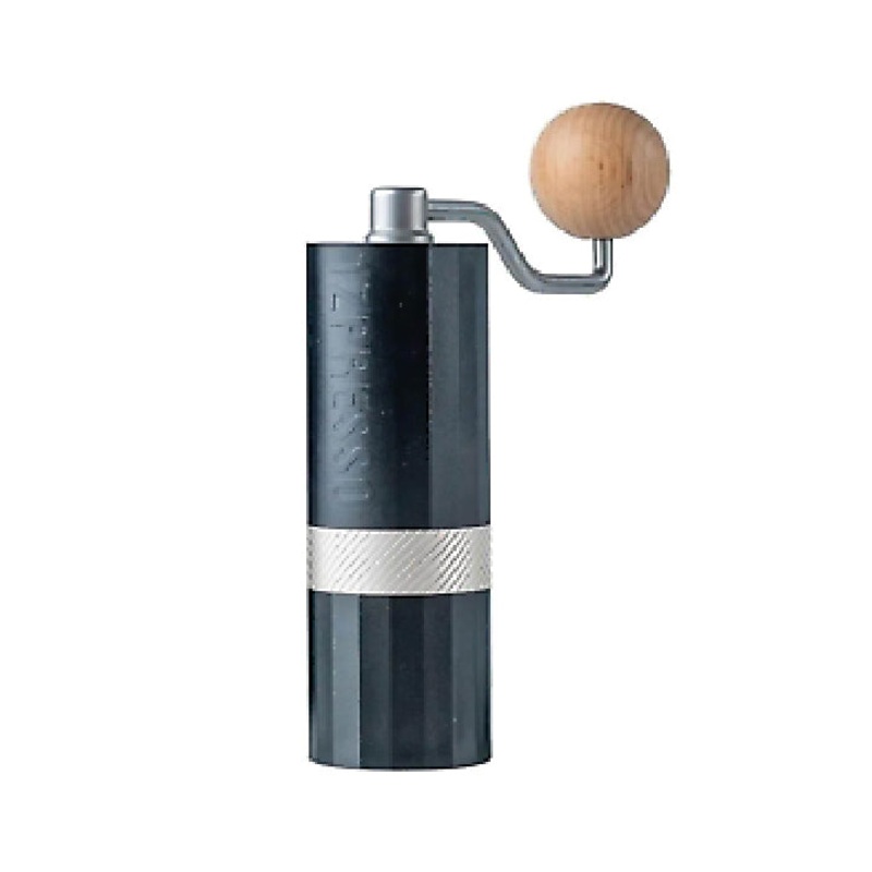 Q Air Heptagonal Burr Hand Coffee Grinder Black – 1Zpresso