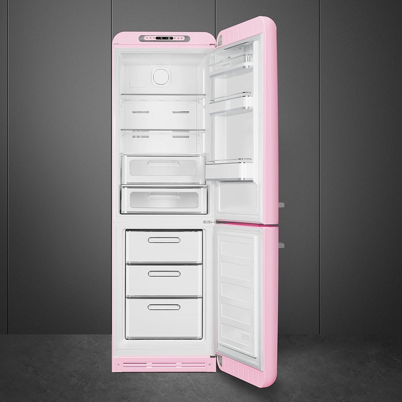 Smeg Freestanding Fridge Freezer Frost Free FAB32RPK5UK – Pink