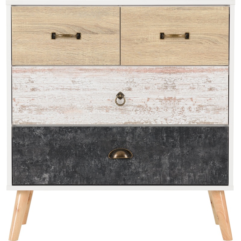 CALLALY 2+2 Chest|Flatpack|Assembled
