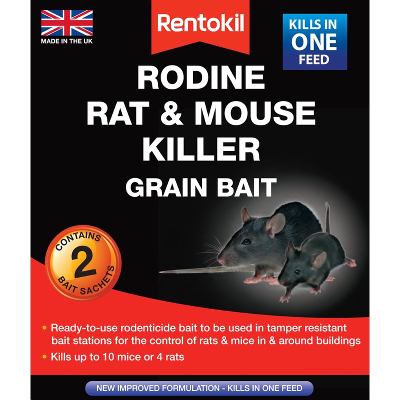 Rentokil Rodine Rat & Mouse Killer