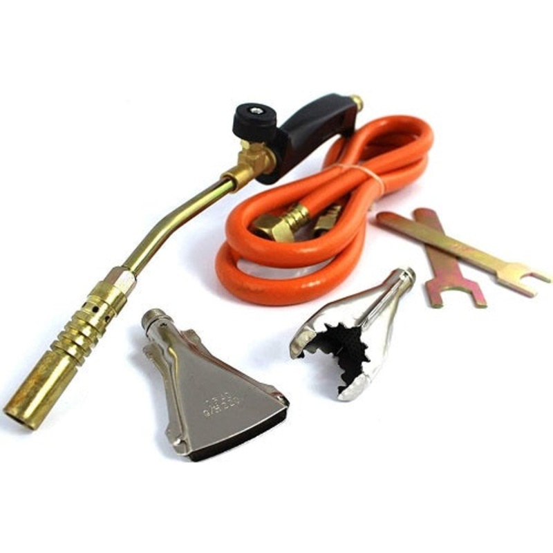Toolzone PB022 Plumber Brazing Torch Kit, 1.5M Hose