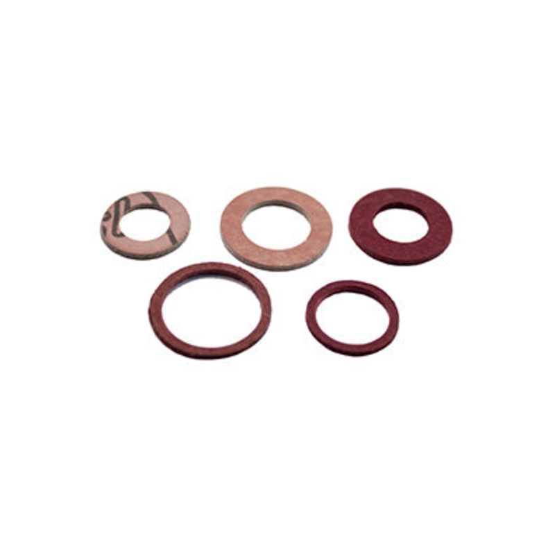 Oracstar Fibre Washer Tap Connector 1/2inch Brown 12 Pk PPW555