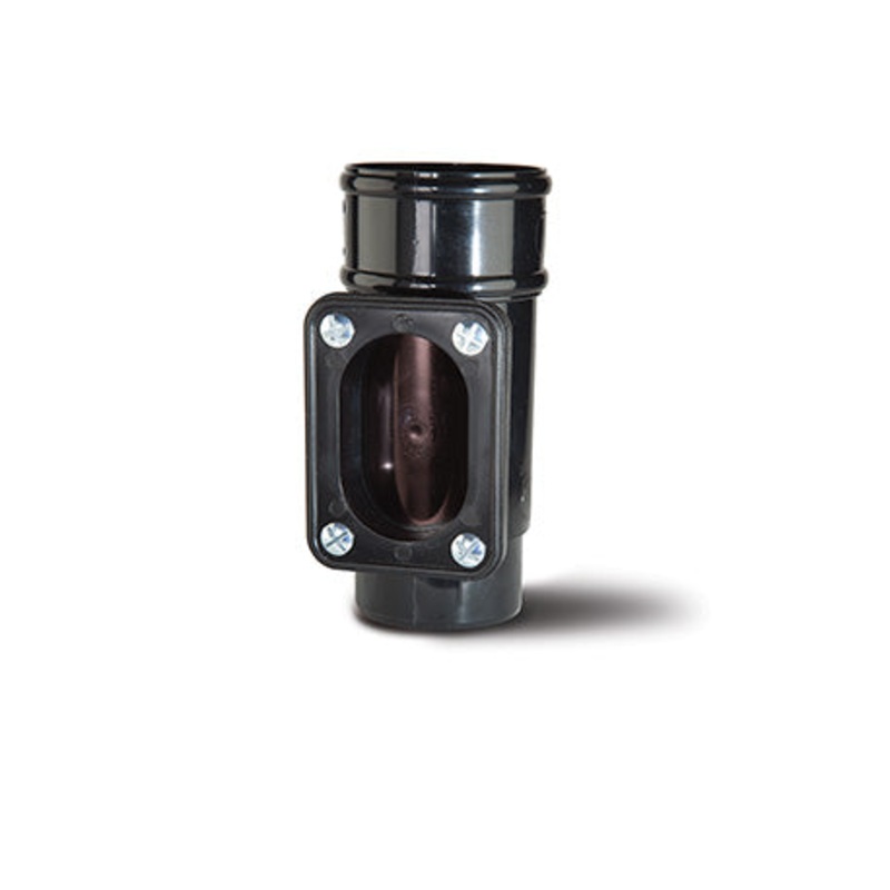 Polypipe Round 68mm Access Pipe Black RW135-B