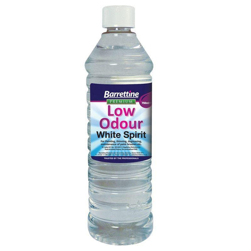 Barrettine Low Odour White Spirit 750ml WHSBL75