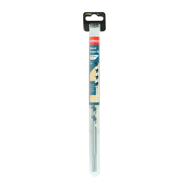 Timco Wood Auger Bit – Hex Shank 10.0 x 235
