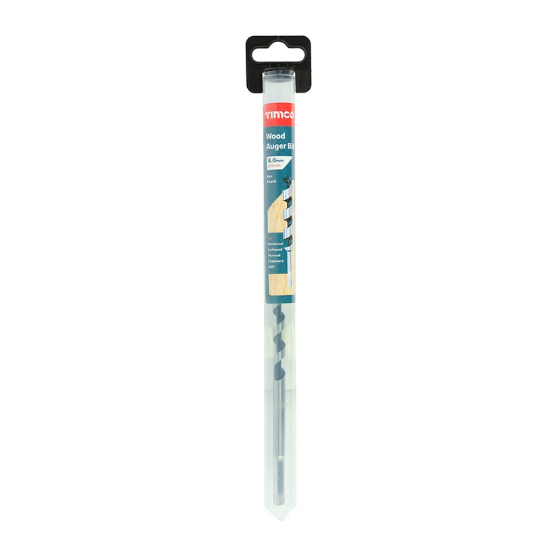 Timco Wood Auger Bit – Hex Shank 6.0 x 235