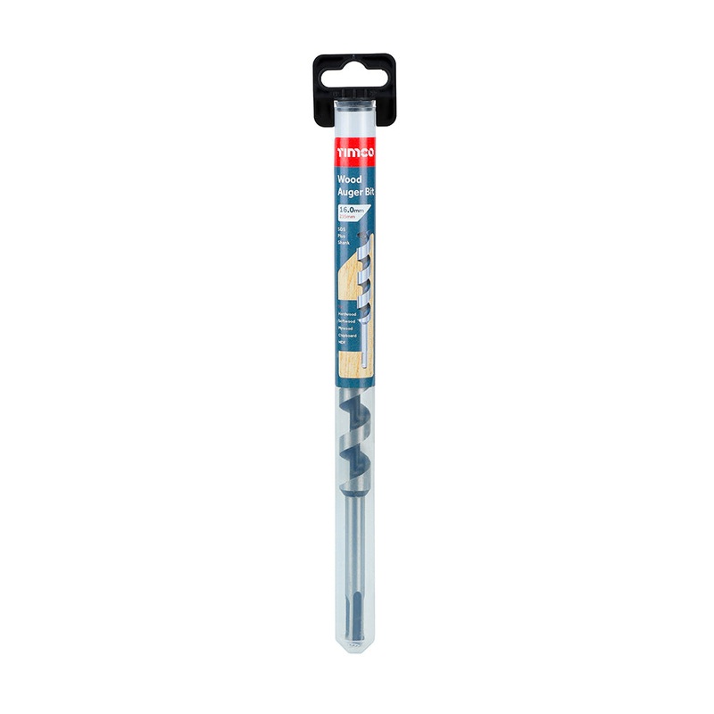 Timco Wood Auger Bit – SDS Shank 16 x 235